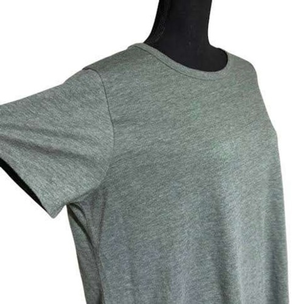 Torrid Clay Gray Green Classic Fit Lightweight Tee - Picture 2 of 5